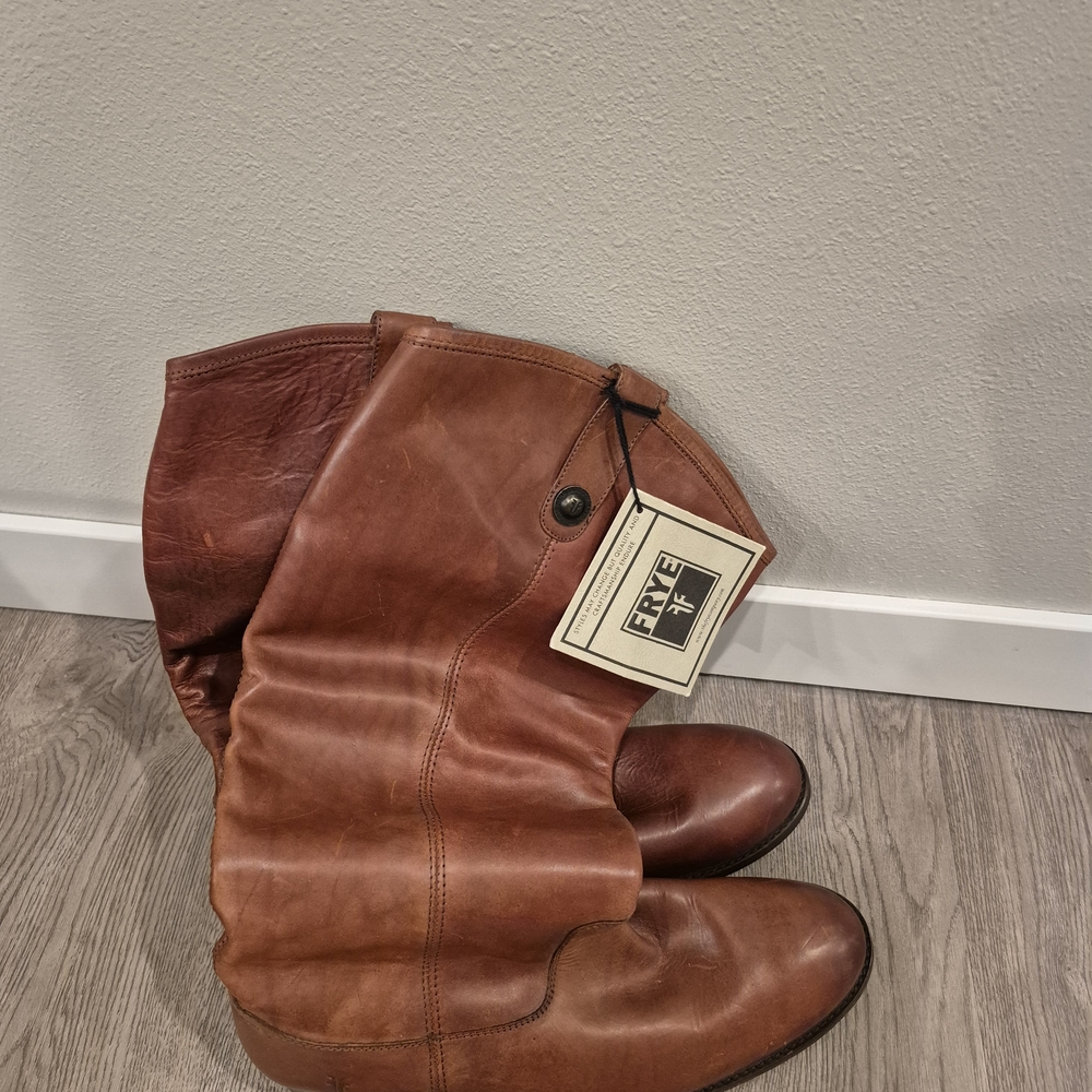 Frye Brown Leather Boots